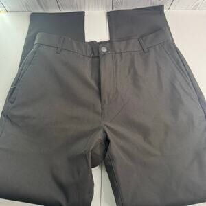 Wowie Daily Chino Golf Performance Pants Mens 32x30 Gray Slim Fit Commuter